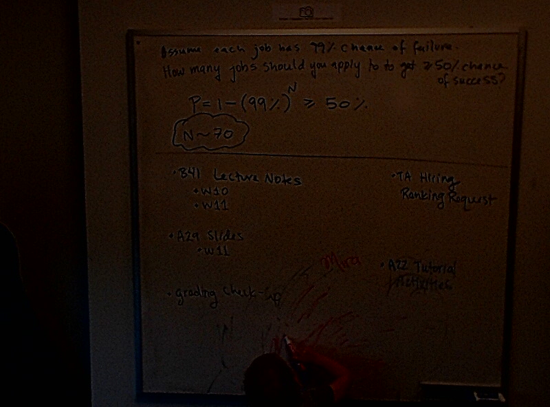 Mira draws! A photo of a whiteboard titled: Mira draws!