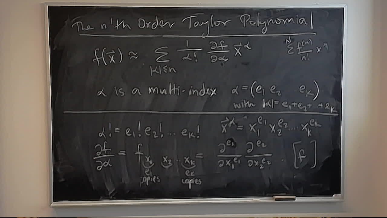 The Correct Way to Do Taylor A photo of a whiteboard titled: The Correct Way to Do Taylor