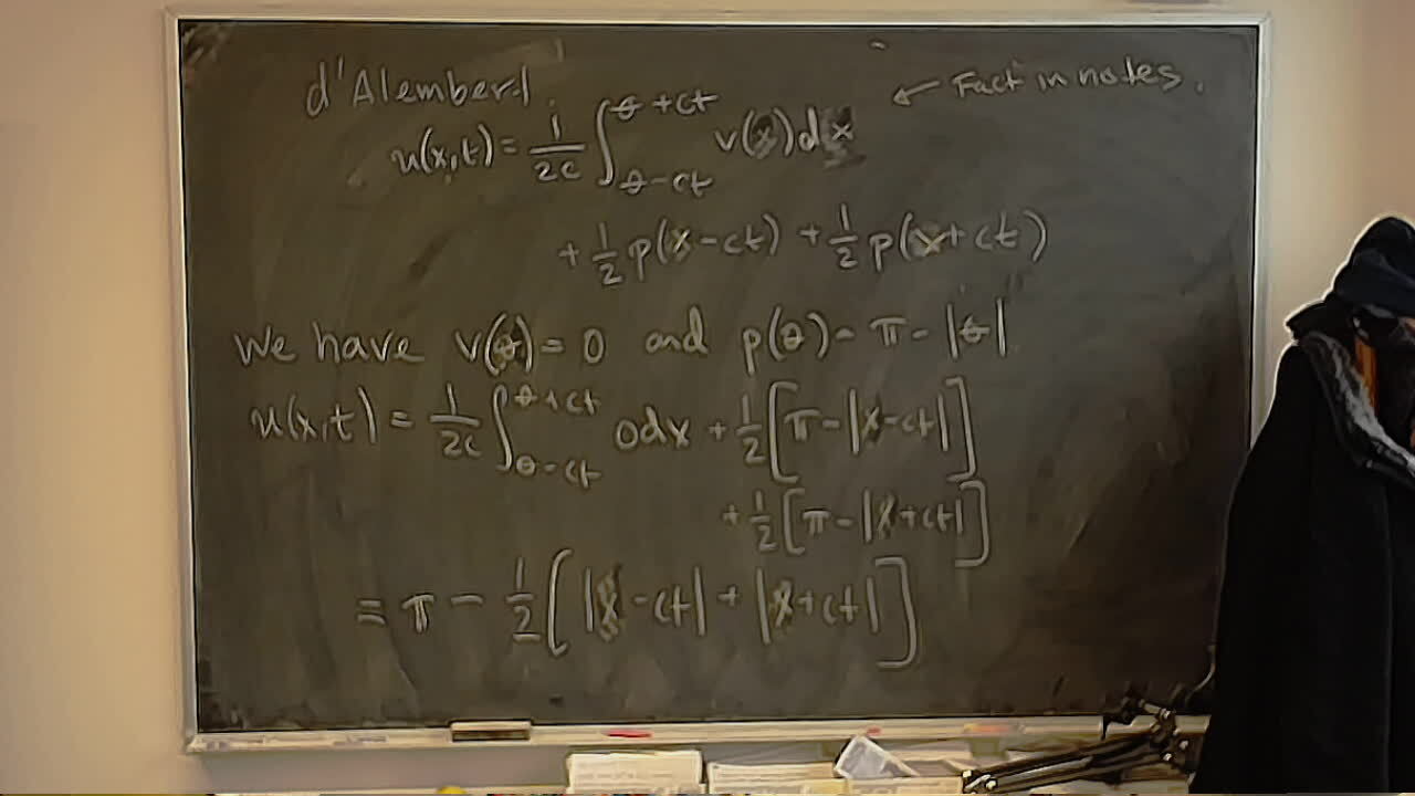 MAT B42: HW 2 Q 2 A photo of a whiteboard titled: MAT B42: HW 2 Q 2