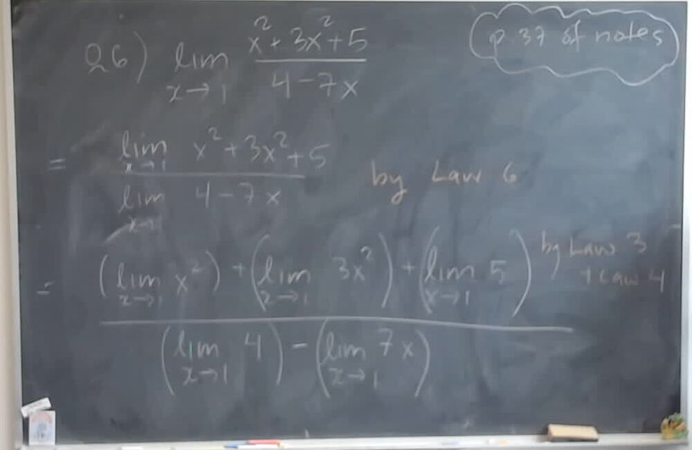 A29: Homework 2 Q 6 A photo of a whiteboard titled: A29: Homework 2 Q 6