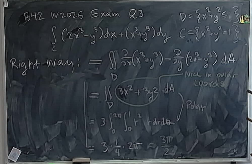 B42 W2025 Exam Q3: Right Way A photo of a whiteboard titled: B42 W2025 Exam Q3: Right Way